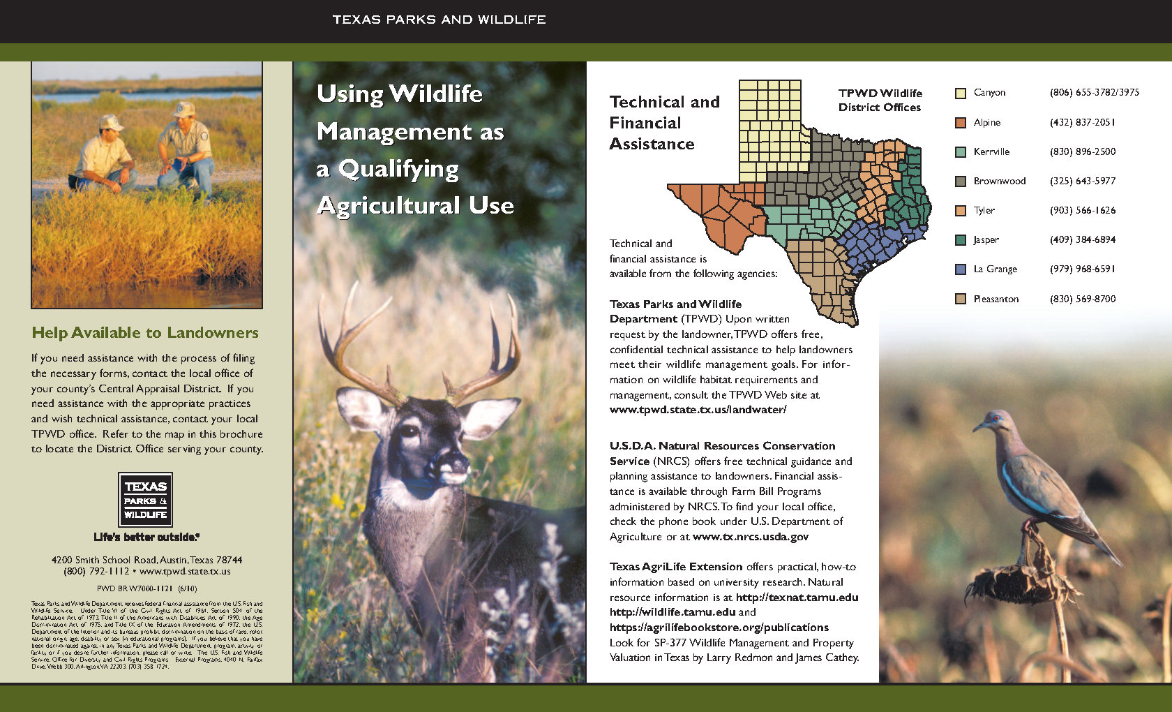 Wildlife Management – Erath CAD – Official Site